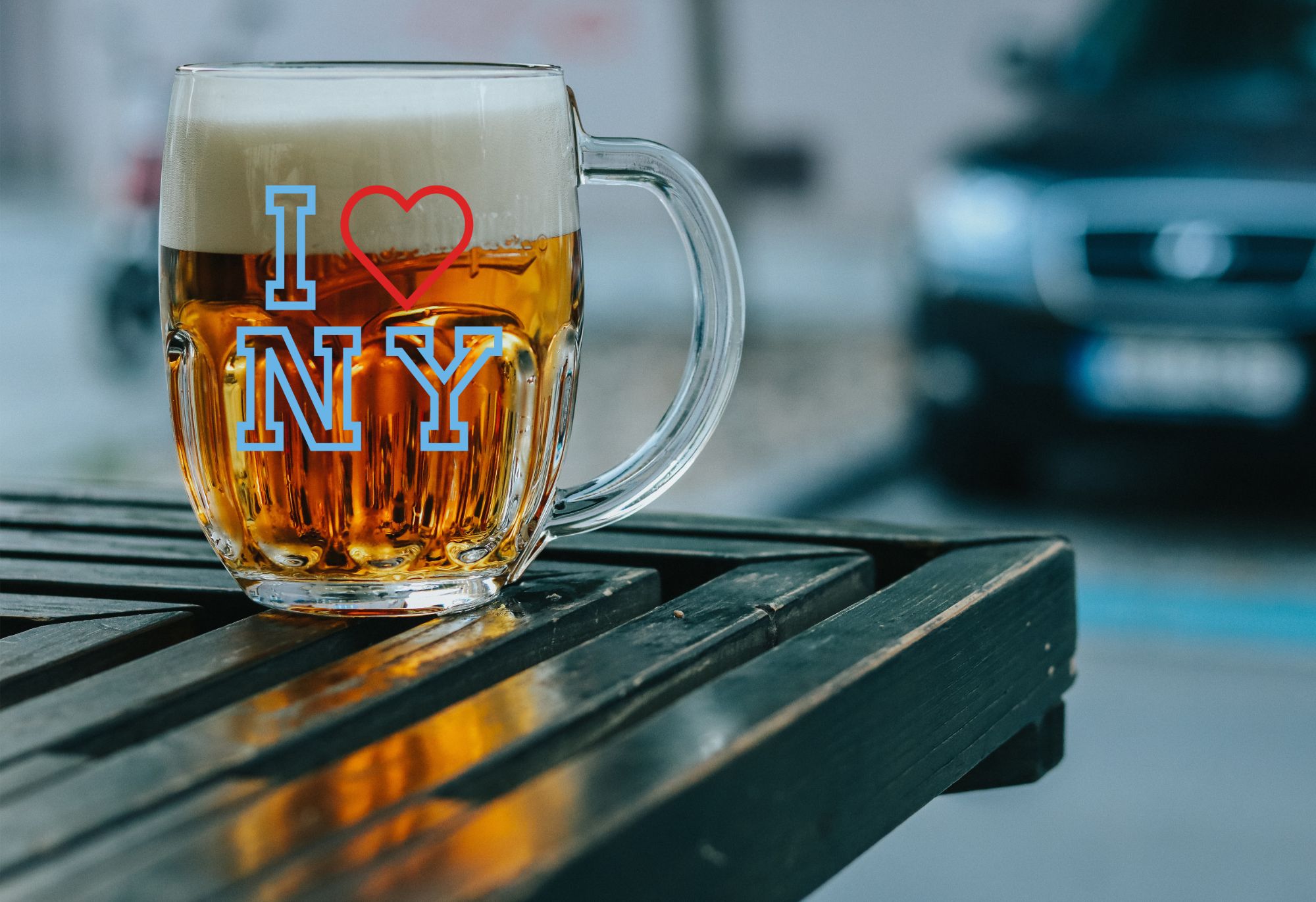 NEED CONTENT custom printed glass mug